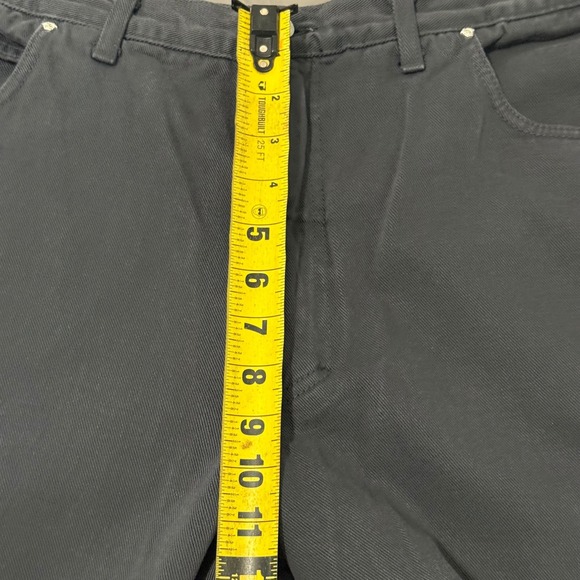 Versace Couture Black Denim Jeans VINTAGE 2002 Jeans! A NORMA DELLA LEGGE - Picture 5 of 13